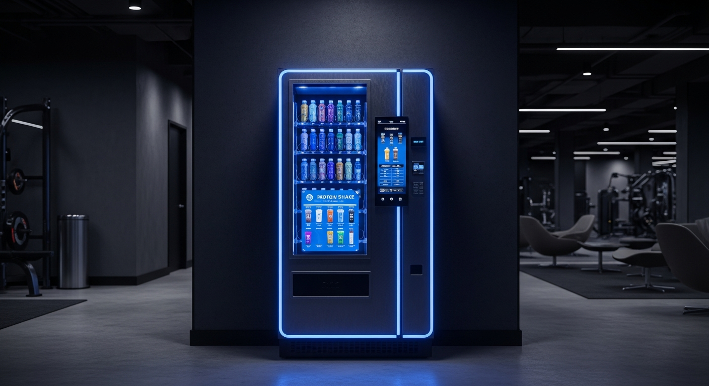Why Every Gym Should Install a Protein Shake Vending Machine