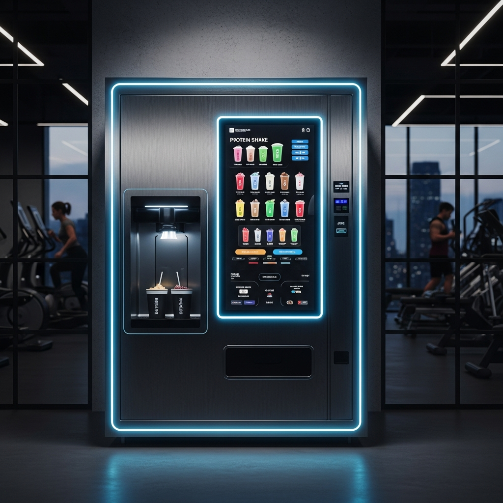 protein vending machine for gyms in Noida